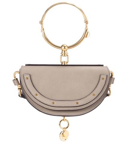 Dolce & Gabbana Small Nile Minaudière Leather Crossbody Bag