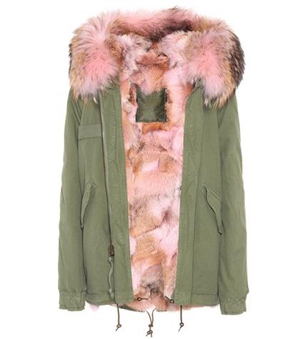 Gucci Fur-trimmed Cotton Parka