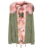 Gucci Fur-trimmed Cotton Parka