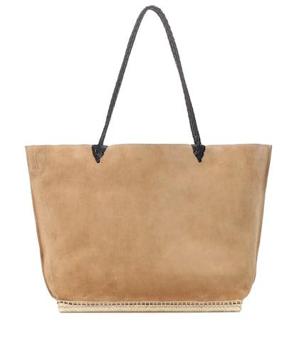 Gianvito Rossi Espadrille Suede Tote