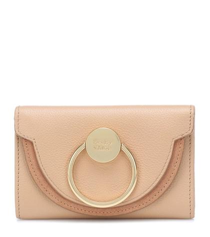 See By Chlo Embellished Leather Wallet