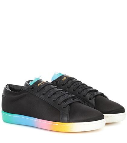 Rupert Sanderson Satin Sneakers