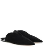 Jimmy Choo Tahla Flat Suede Slippers