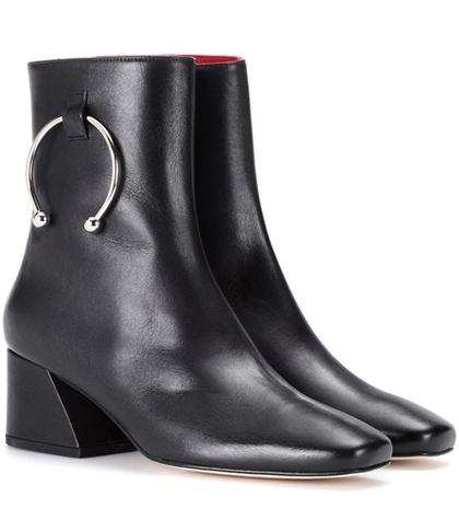 Dorateymur Nizip Leather Ankle Boots