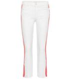 Versace The Dazzler Mid-rise Cropped Jeans