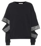 Christopher Kane Embellished Cotton Sweater