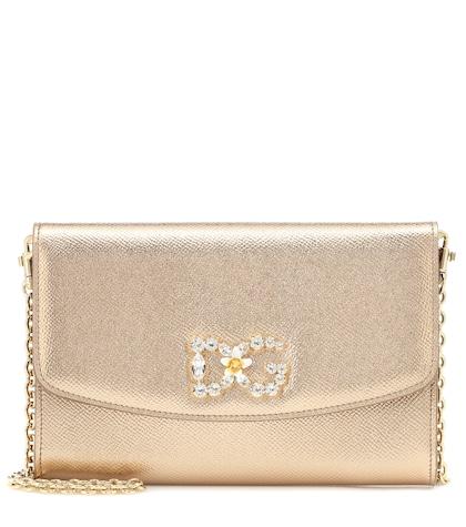 Y/project Wallet Leather Shoulder Bag