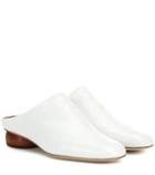 Rejina Pyo Gaby Embossed Leather Mules