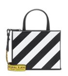Alexandre Vauthier Diagonal Box Leather Tote