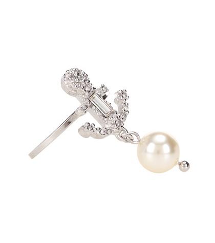 Miu Miu Embellished Silver Ring