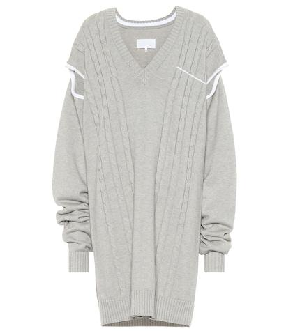 Maison Margiela Wool And Cotton Sweater