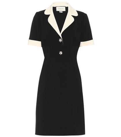 Gucci Embellished Stretch Jersey Dress