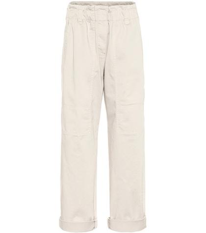 Brunello Cucinelli Cropped Cotton Pants