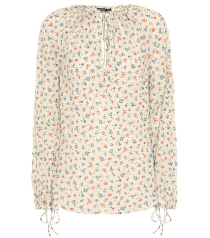 Gucci Floral Cotton Blouse