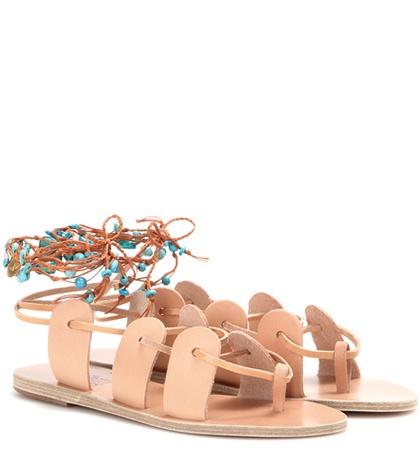 Isabel Marant, Toile Amaryllis Embellished Leather Sandals
