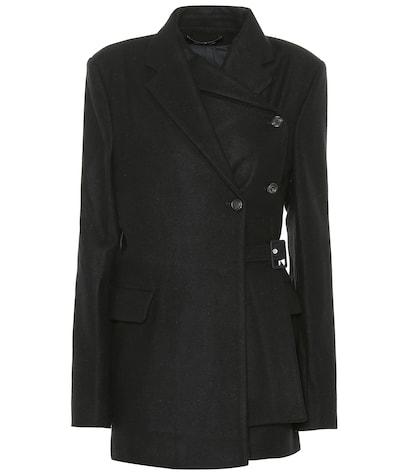 Rokh Wool-blend Layered Coat