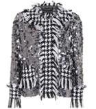 Moncler Sequined Houndstooth Jacket