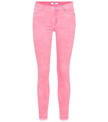 Stuart Weitzman The Skinny Crop Jeans