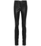 Loewe Embellished Leather Pants