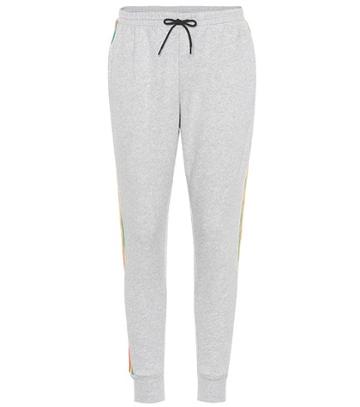 Tre Ccile Striped Cotton Trackpants