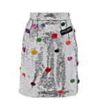 Dolce & Gabbana Embellished Sequinned Skirt