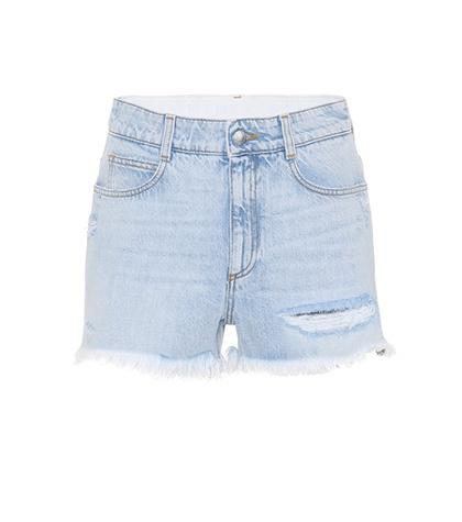 Stella Mccartney Distressed Denim Shorts