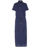 James Perse Cotton-blend Shirt Dress