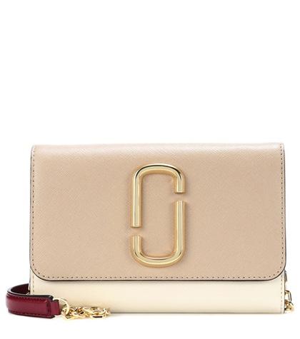J Brand Snapshot Small Leather Shoulder Bag