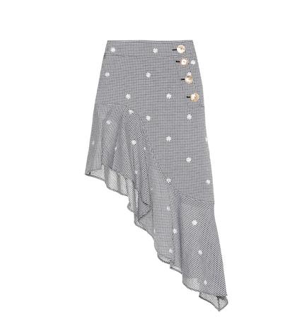 Dolce & Gabbana Ella Checked Cotton-blend Skirt