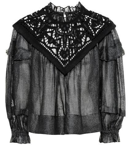 Isabel Marant Geoffrey Linen Blouse