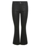 J Brand Selena Mid-rise Cropped Coated Jeans