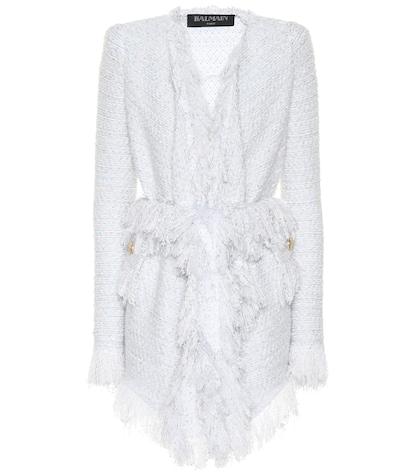 Balmain Exclusive To Mytheresa – Metallic Bouclé Jacket