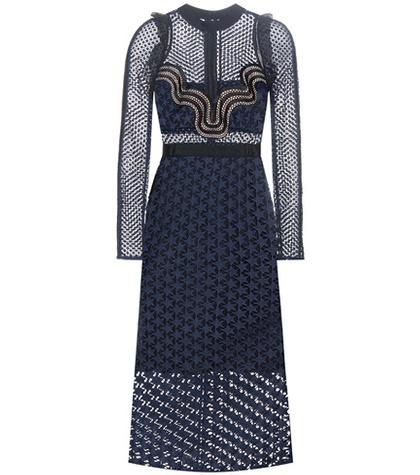 Ag Jeans Star Repeat Midi Dress