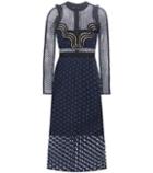Ag Jeans Star Repeat Midi Dress