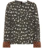 Diane Von Furstenberg Leopard-print Jacquard Sweatshirt