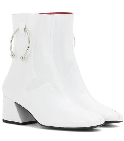 Dorateymur Exclusive To Mytheresa.com – Nizip Patent Leather Ankle Boots