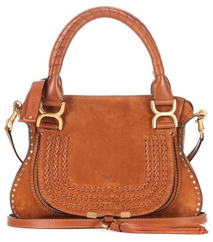 Chlo Exclusive To Mytheresa.com – Marcie Suede Shoulder Bag