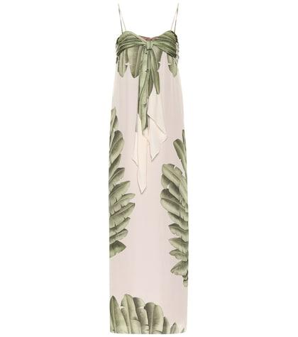 Johanna Ortiz Holy Earth Silk Slip Dress
