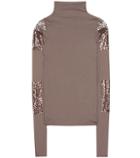 Peter Pilotto Embellished Turtleneck Sweater