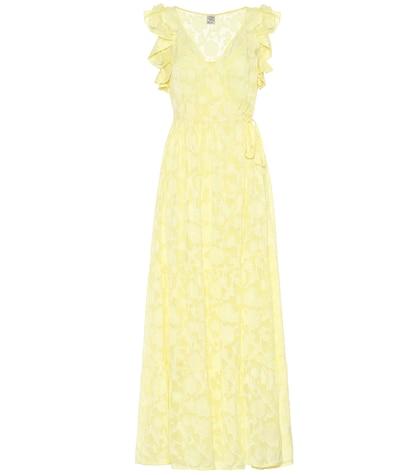 Baum Und Pferdgarten Aiza Silk-blend Maxi Dress