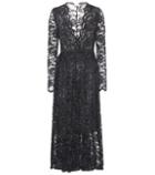 Ganni Flynn Lace Cotton Dress