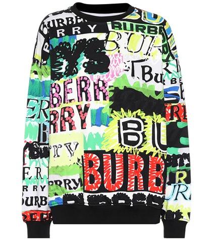 Jonathan Simkhai Printed Cotton Sweatshirt