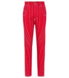 Mugler Stretch Denim Straight-leg Jeans