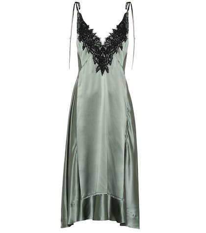 Dorothee Schumacher Satin Seduction Silk Dress