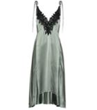 Dorothee Schumacher Satin Seduction Silk Dress