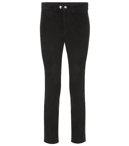 Isabel Marant Motifa Skinny Suede Pants