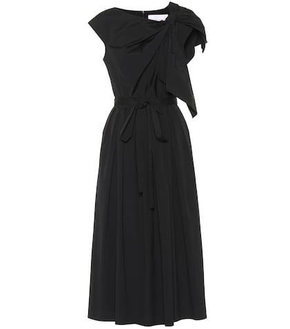Carolina Herrera Cotton-blend Midi Dress