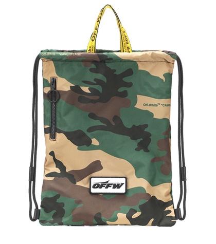 Off-white Technical Drawstring Tote
