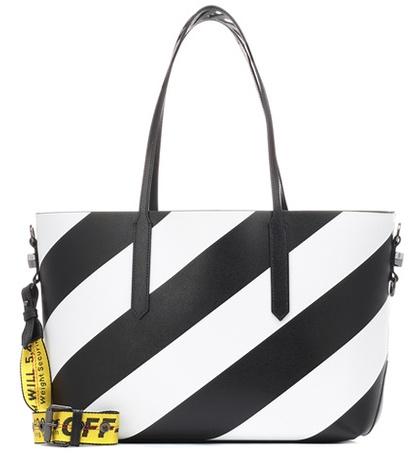 Off-white Diag Leather Tote
