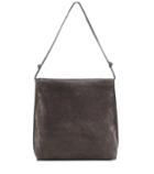 The Row Wander Small Suede Shoulder Bag